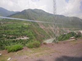 Pakistán es un hermoso país de verdes valles, altas montañas y largos ríos. La belleza natural de Pakistán es fascinante. foto