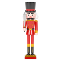 Nutcracker isolated 3d render png