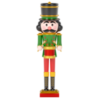 Nutcracker isolated 3d render png