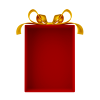 caja de regalo, aislado, 3d, render png