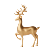 Reindeer isolated 3d render png