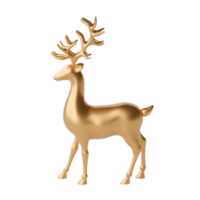 Reindeer isolated 3d render png