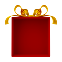 Gift box isolated 3d render png