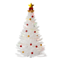 Christmas tree isolated 3d render