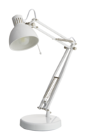 lampe de table pliante blanche découpée fond transparent png