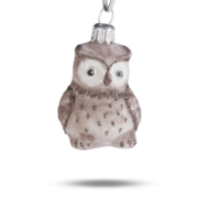 christmas ball owl clipping path transparent background png