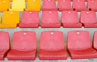 Empty Seats in stadium photo