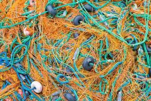 Fishing Net in Istanbul photo