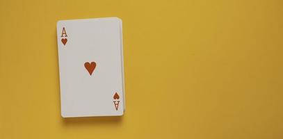 Set of a playing cards photo