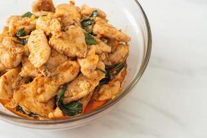 Stir Fried Chicken with Chili Paste photo