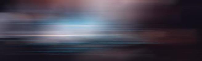 Dark background with lines and spotlights, neon light, night view. Abstract blue background. photo