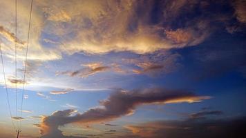 evening time sky image photo