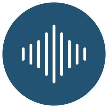 ondas de audio que se pueden modificar o editar fácilmente vector