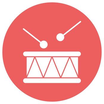 tambor que puede modificar o editar fácilmente vector