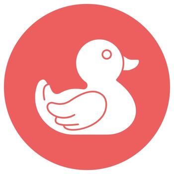pato que puede modificar o editar fácilmente vector