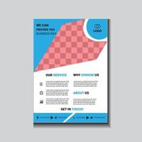 Corporate Flyer Business Letterhead Flyer Template Creative Design vector