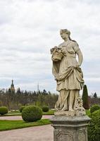 St. Petersburg, Russia - 2013 Statue in the upper garden of Peterhof palace, St. Petersburg, Russia photo