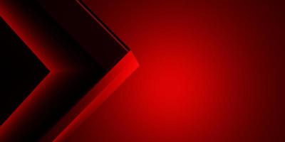 3d rendering of red and black abstract geometric background. Scene for advertising, technology, showcase, banner, cosmetic, fashion, business, metaverse, game. Sci-Fi Illustration. Product display photo