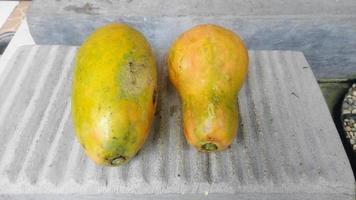 Papaya Tropical Fruit photo