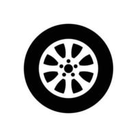tyre icon vector design template in white background