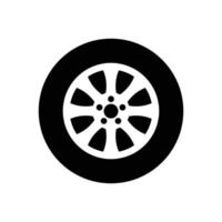 tyre icon vector design template in white background