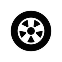 tyre icon vector design template in white background