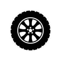 tyre icon vector design template in white background