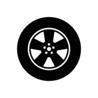 tyre icon vector design template in white background