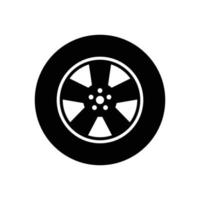 tyre icon vector design template in white background