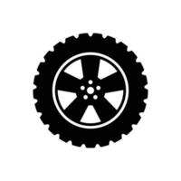 tyre icon vector design template in white background