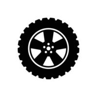 tyre icon vector design template in white background