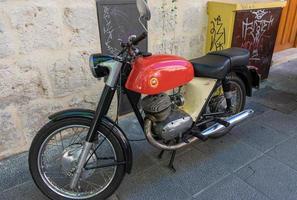 Valladolid, SPAIN , September 10, 2022, Classic motorcycles meeting photo