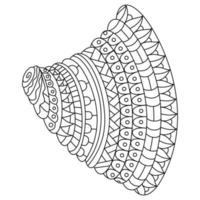 Shells line art vector