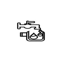 water faucet icon vector ilustration