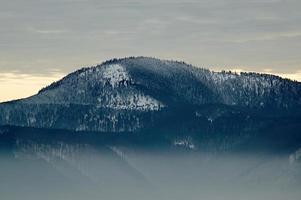 mountain in landscape photo
