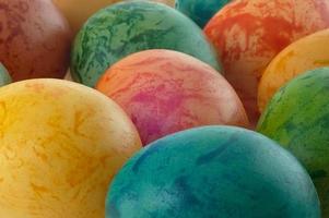 hermoso de los huevos de pascua foto