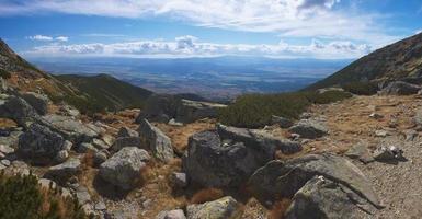 altas montañas tatry eslovaco foto