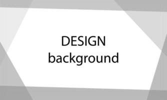 Design of a colorful banner template with gradient gray colors and geometry shapes. vector