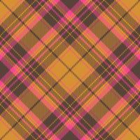 Tartan scotland seamless plaid pattern vector. Retro background fabric. Vintage check color square geometric texture. vector