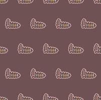 Pattern over hygge. Pattern for textiles, gift wrapping, scrapbooking. vector