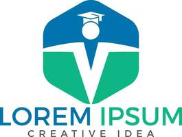 Education Logo design. Institutional and educational vector logo design.