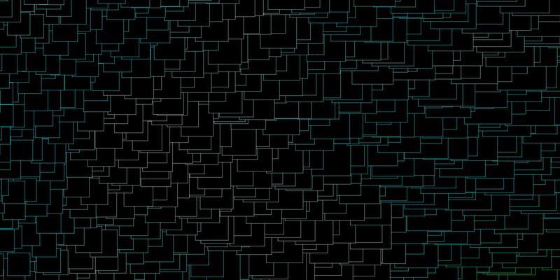 Dark Blue, Green vector background with rectangles.