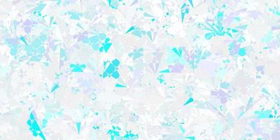 Light Pink, Blue vector texture with random triangles.