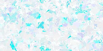 Light Pink, Blue vector texture with random triangles.