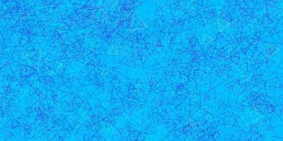 Light Pink, Blue vector texture with random triangles.