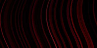 Dark Blue, Red vector pattern with wry lines.