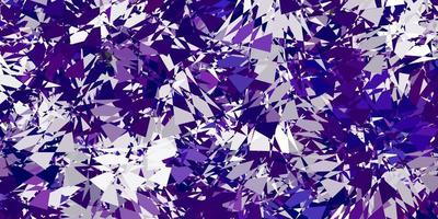 Light purple vector layout with triangle forms.