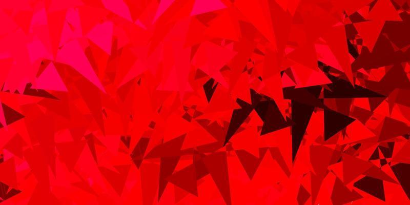 Light Pink vector background with random forms.