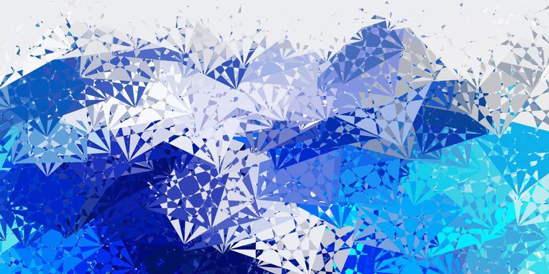 Light Blue, Green vector texture with random triangles.