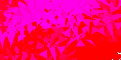 Light Pink, Red vector pattern with abstract shapes.